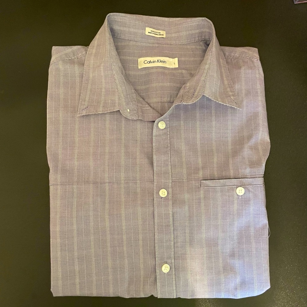Calvin Klein button down dress shirt